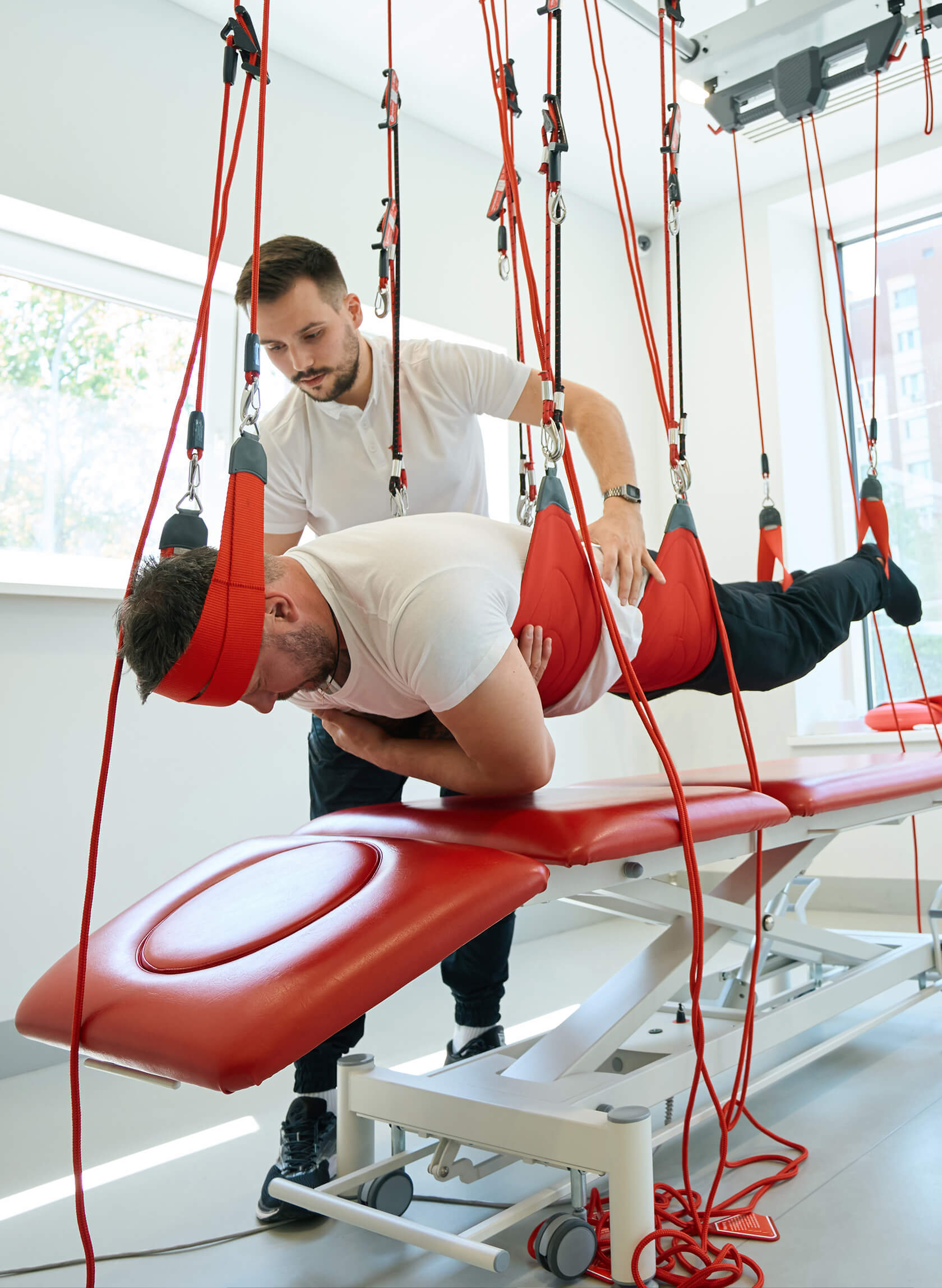 Rehabilitation specialist working with a patient (2)